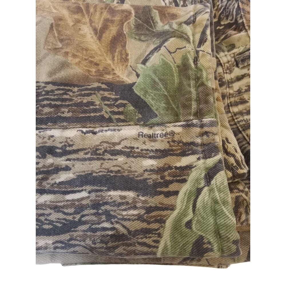 Cabelas Pants Mens Size 32 Camo Realtree Cargo Insulated Dupont Thermolite Plus - Picture 9 of 13